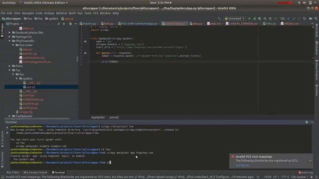 Scrape login protected website using scrapy смотреть онлайн