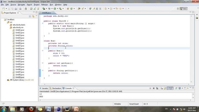 Bài 39 Java cơ bản: Constructor 1 смотреть онлайн