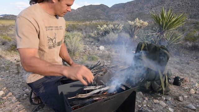 Cooking Cactus on Portable Fire Pit смотреть онлайн