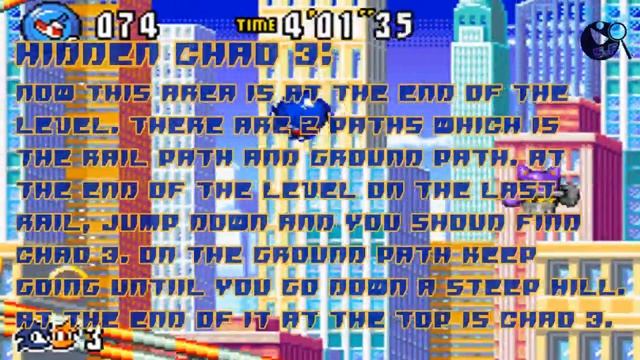 How to/Where to - All Hidden Chao's in Sonic Advance 3 Route 99 смотреть онлайн