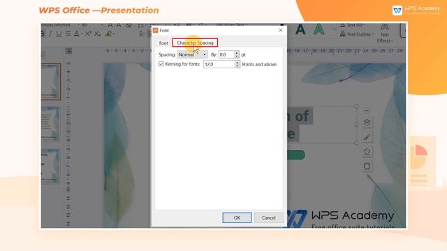 [WPS Academy] 1.3.1 PPT: How to set character spacing in WPS Presentation смотреть онлайн