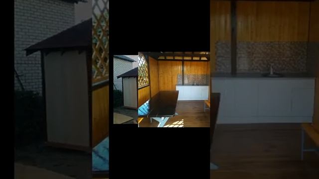 Беседка 4,5*3 м своими руками. смотреть онлайн