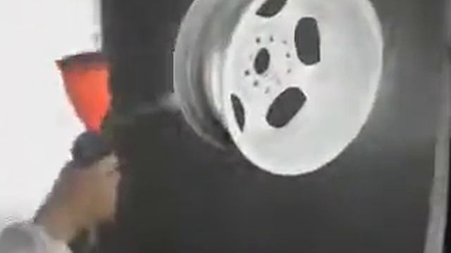 Порошковая покраска литого диска смотреть онлайн