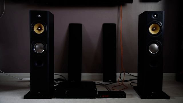 B&W Bowers & Wilkins DM 603 S3 Renaissance Amplification Unity 100 Amp Musical Fidelity The Preamp