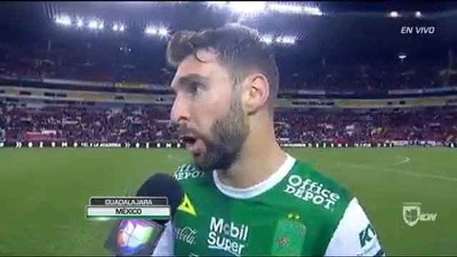 Palabras de el matador Mauro Boselli al término del partido Atlas 1 vs León 2 смотреть онлайн