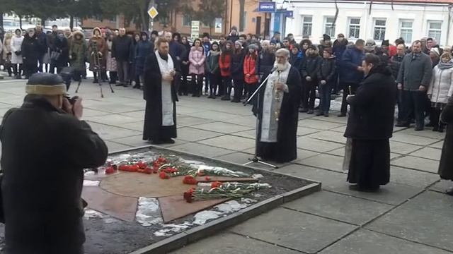 Баришівка. Вшанування полеглих на Майдані 20.02.2017 смотреть онлайн