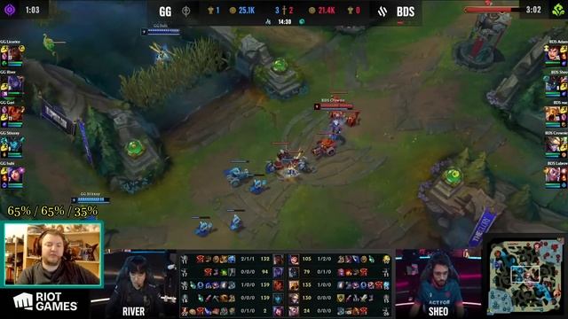 GG vs. BDS | ИГРА 2 - ОБЗОР РАЗБОР HIGHLIGHTS WORLDS 2023 | Lolesports League of Legends смотреть онлайн