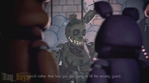 [Rag_Days] Animation - Поставил на место (FNAF Rag Days animation Eng sub)