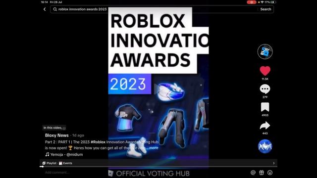 How to get free stuff on roblox annual bloxy awards 2023 смотреть онлайн