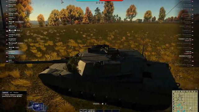 War Thunder - первый бой на абрамсе смотреть онлайн