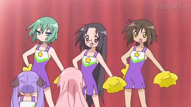lucky star dance w the attack on titan theme смотреть онлайн
