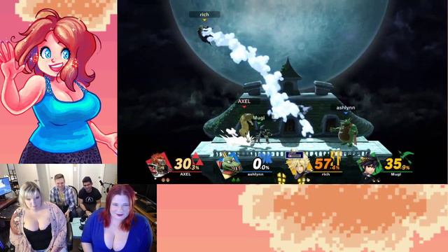 Axel Lazuli - Super Smash Bros. Ultimate - 4 Player Party! ft. MugiMikey смотреть онлайн