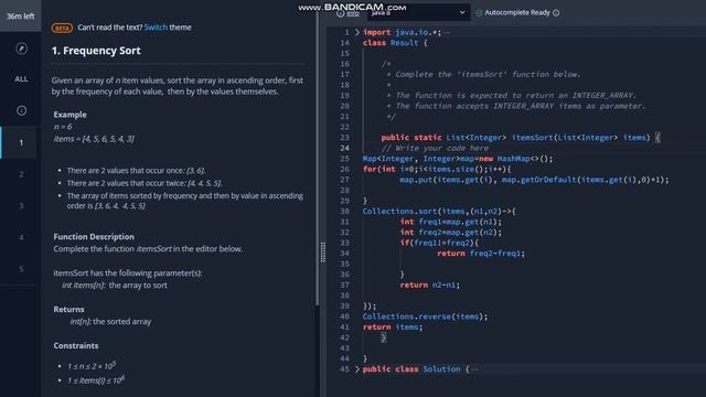 Frequency Sort in Java - BookEx смотреть онлайн