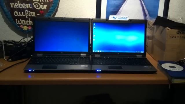 Comparing HDD vs SSD Boot of an HP ProBook 6550 смотреть онлайн