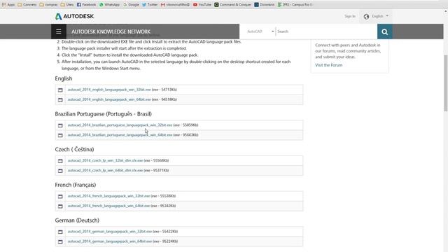 Trocando o idioma do AutoCAD 2014, 2015 e 2016 смотреть онлайн