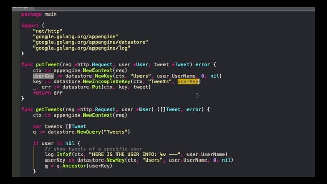 Golang Datastore смотреть онлайн