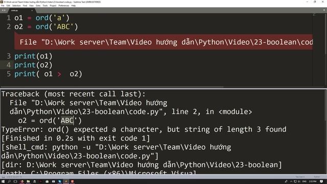 [Khóa học lập trình Python cơ bản] - Bài 23: Kiểu Boolean trong python| HowKteam смотреть онлайн