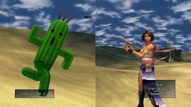 Final Fantasy X-2 HD 100% - P32, Cactuar Nation смотреть онлайн