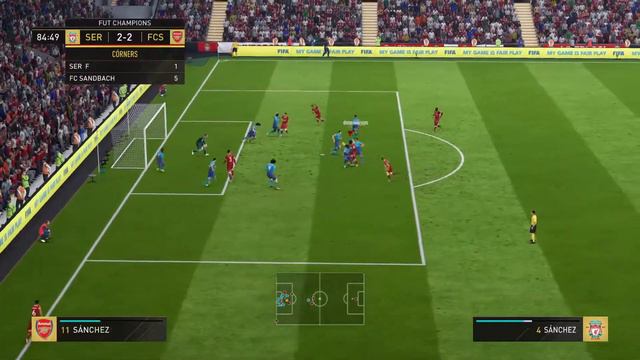 FIFA 18 cuando cantas un gol como el de ramos en fut champ. смотреть онлайн