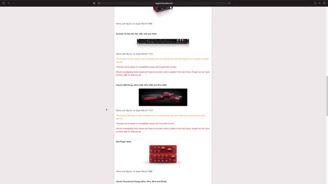 Focusrite Compatibility with Big Sur, Apple Silicon & Rosetta 2 смотреть онлайн