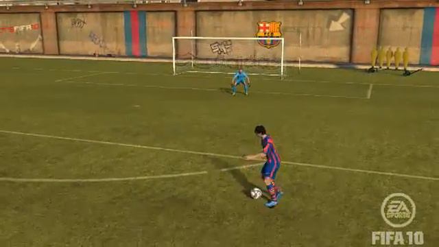 Fake Rabona + Skills Goal - FIFA 10 смотреть онлайн
