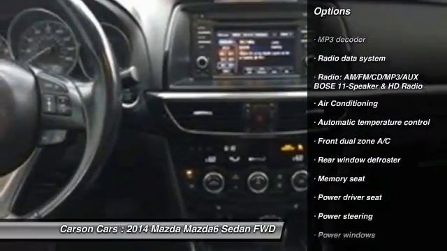 2014 Mazda Mazda6 Lynwood WA 28384 смотреть онлайн