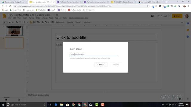 How to Add Animated GIFs in Google Slides and Forms смотреть онлайн