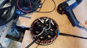 Зачем лачить статор!???  И нужно ли его лачить!? Доработка мотор колеса