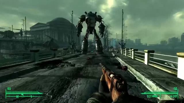 Fallout 3 GOTY End of the game. Завершение игры, запускаем очиститель воды. смотреть онлайн