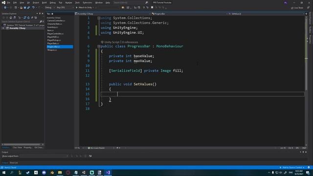 Health Progress Bar - FPS Game With Unity & Blender смотреть онлайн