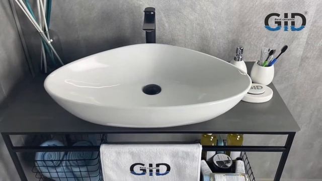Накладная раковина для ванной Gid N9062 смотреть онлайн