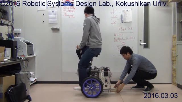 KMM74: Human-Powered Robotic Personal Mobility Vehicle Prototype смотреть онлайн