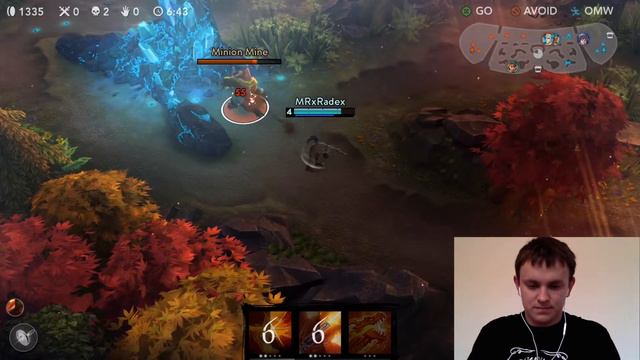 Vainglory первый запуск и первый матч смотреть онлайн