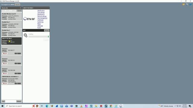 How to get RTSP for Axis Cameras [ via ONVIF DEVICE MANAGER] смотреть онлайн