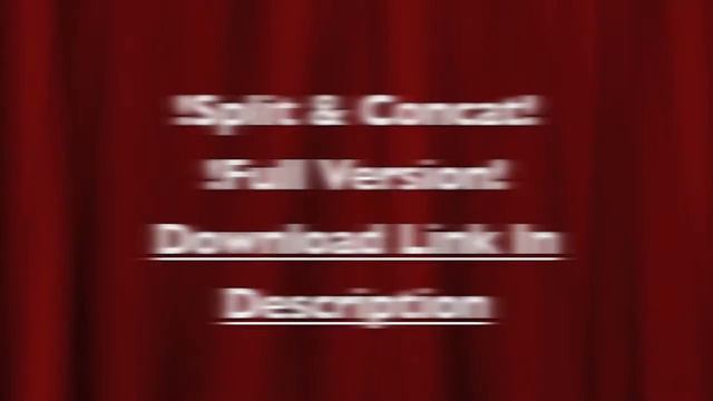How To Get: Split & Concat (Full version) For Mac смотреть онлайн