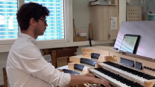 J.S.Bach: Prelude in D major BWV 532 "Workshop sound" - Kaposi Brúnó смотреть онлайн