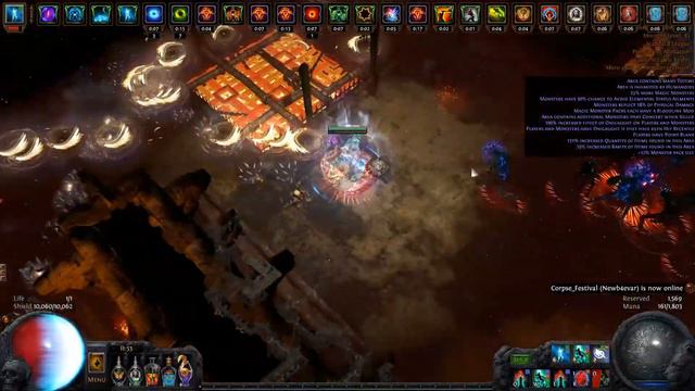 Arly's Spectral HoWA - 1:33 minute - T16 forge map смотреть онлайн