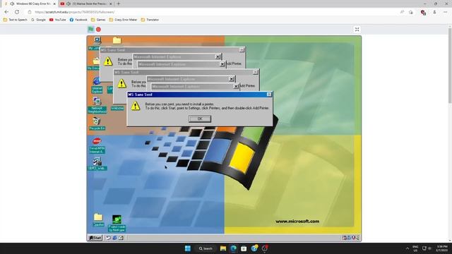 Windows 98 Crazy Error Maker 3 смотреть онлайн