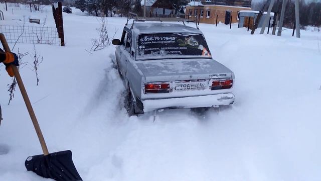 Ваз 2107 на цепях смотреть онлайн