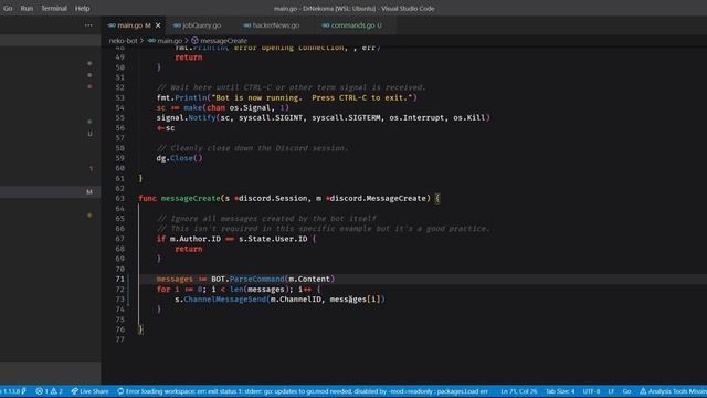 Neko-bot #2 - Commands and destroying APIs смотреть онлайн