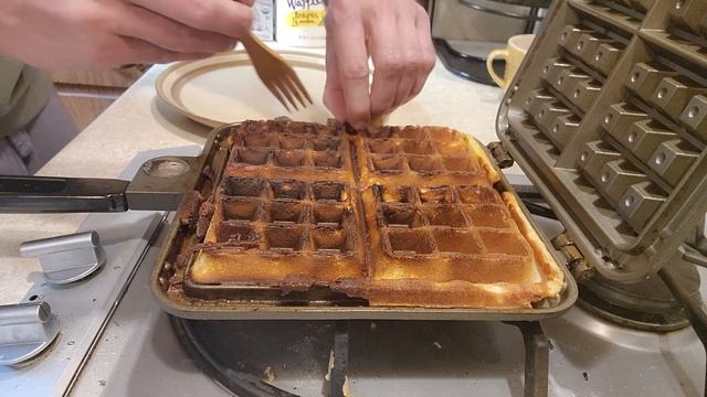 Вафли Экспиримент №2 Бельгийские в Вафельнице 2022 смотреть онлайн