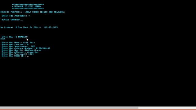 Password Protected Student Information System in C language смотреть онлайн