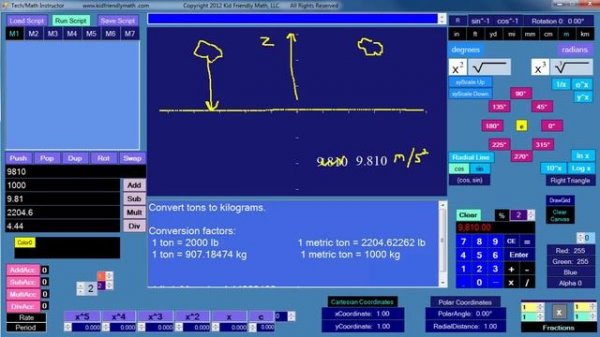 Convert tons to pounds, kilograms to newtons, newtons to pounds