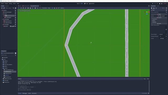 How I made a track for my racing game in Godot - Veloce Devlog #2 смотреть онлайн