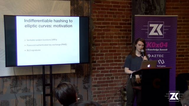 SNARKs love Hash Functions: Hashing (to Elliptic Curves) inside SNARKs - Rebekah Mercer (O(1)Labs) смотреть онлайн