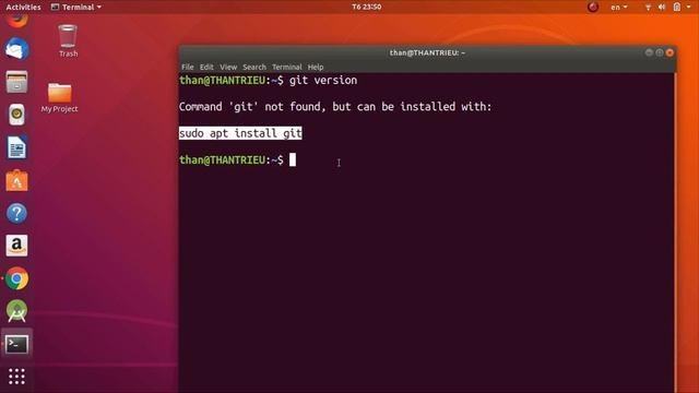 Git - 02: Cài đặt git trên Ubuntu смотреть онлайн