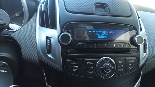 БЛЮТУЗ НА ШТАТНОМ МАФОНЕ ШЕВРОЛЕ КРУЗ