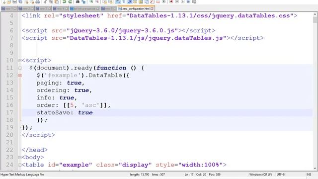 Datatables Bootstrap 4| Full Numbers Paginations смотреть онлайн