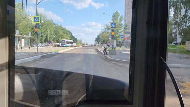 Благоустройство Чертановской улицы в Москве 03.07.2023 г. смотреть онлайн