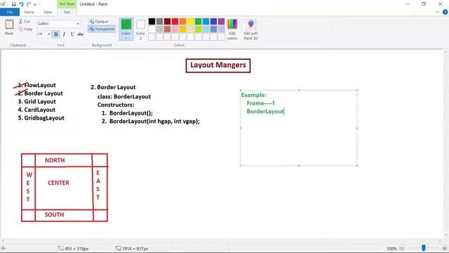 Java Programming: Lecture #43: Layout Manager - Border Layout смотреть онлайн
